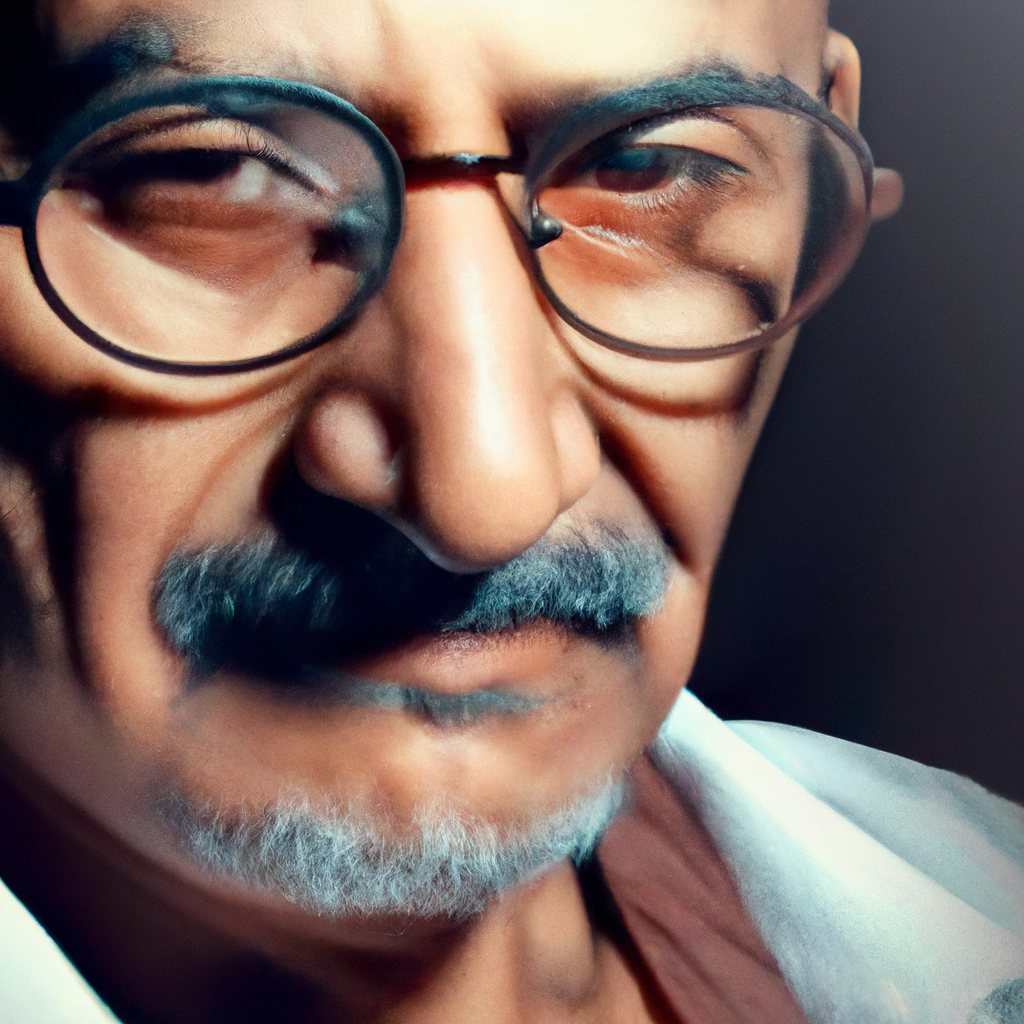 Senior customer portrait